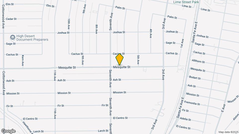 15900 Mesquite St Mapa y Detalles de la Ubicación
