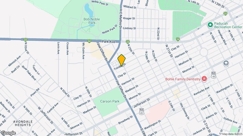 2708 Trimble St Map and Location Details
