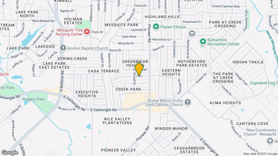 1108 Ashland Dr Map and Location Details