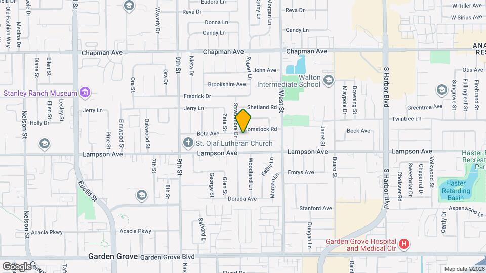 11801 Rexford Rd Map and Location Details