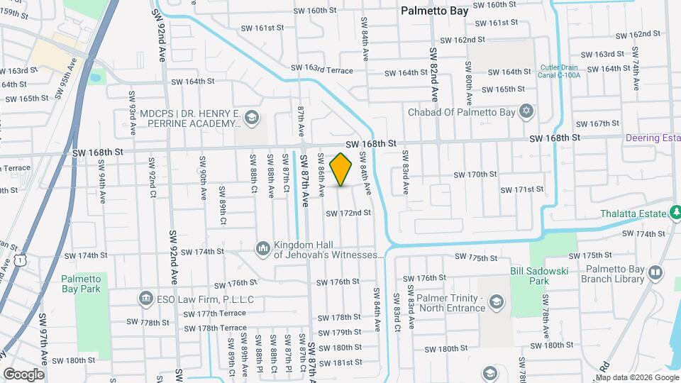 17051 SW 85th Ave Mapa y Detalles de la Ubicación