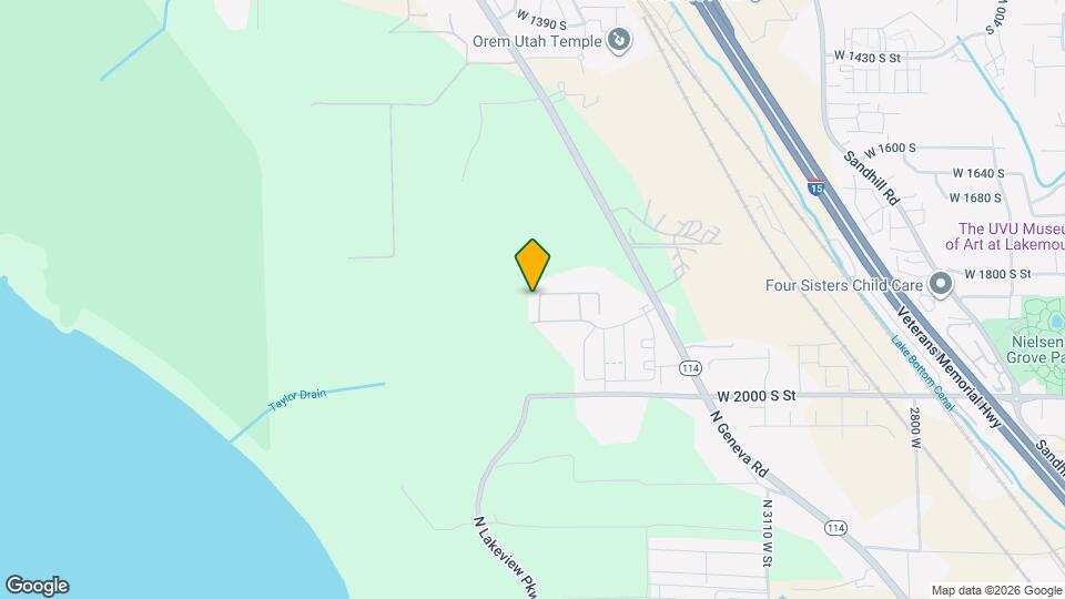 1818 S 1230 W Map and Location Details