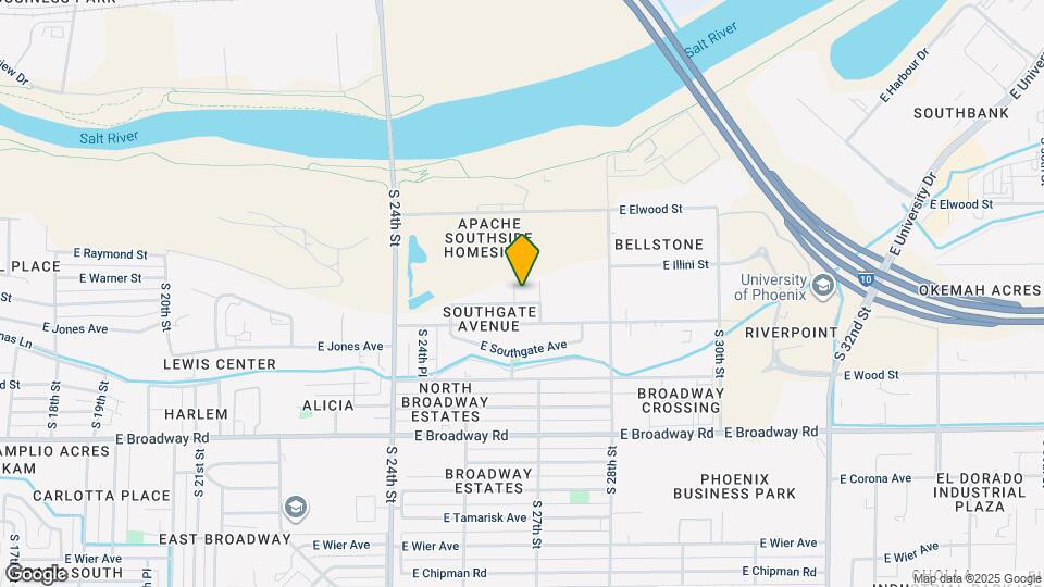 3839 S 26th St Map and Location Details