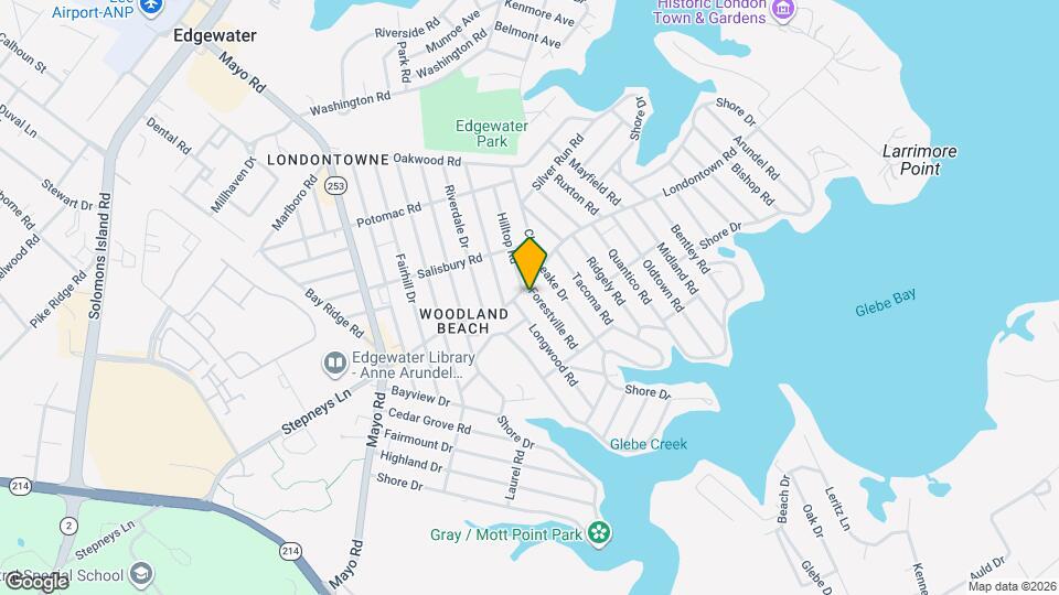 1702 Forestville Rd Map and Location Details