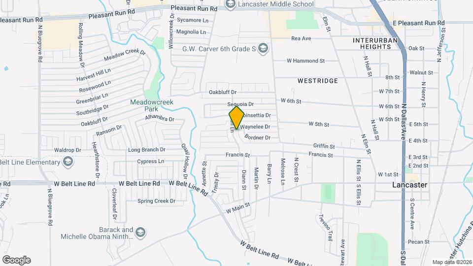 422 Ash Ln Map and Location Details