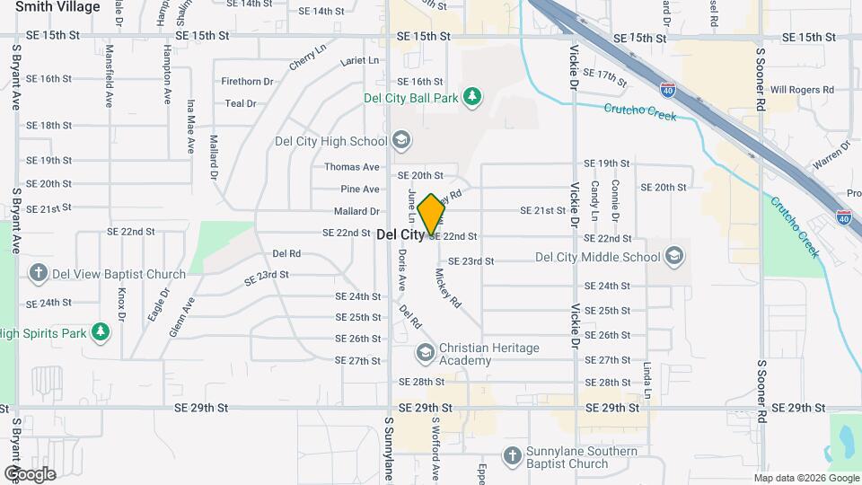 4332 SE 22nd St Map and Location Details