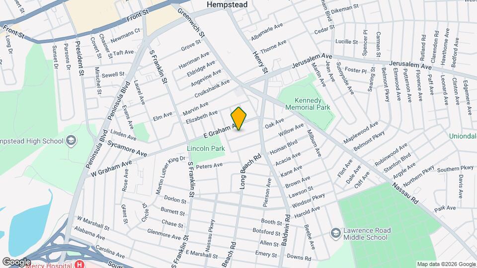 29 Oak Ave Map and Location Details