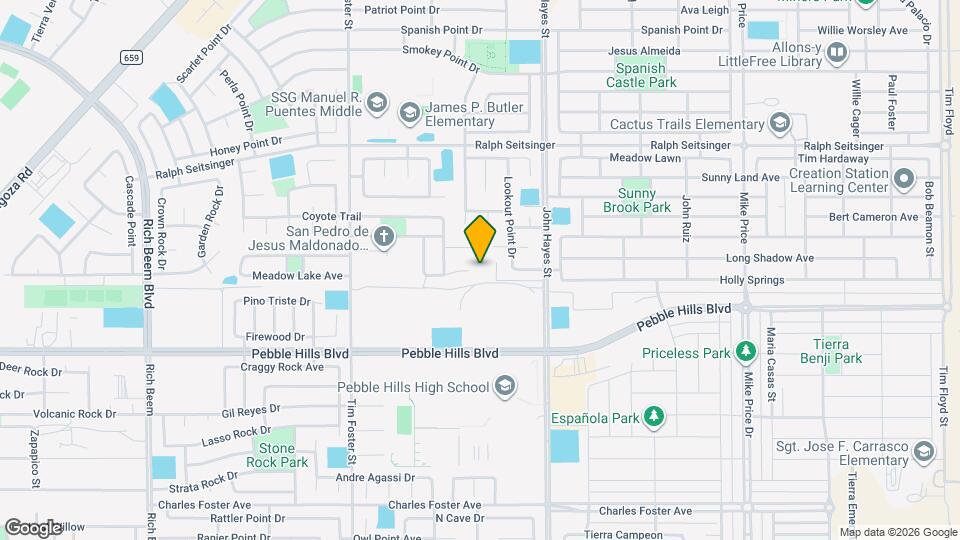 14396 Alma Point Map and Location Details