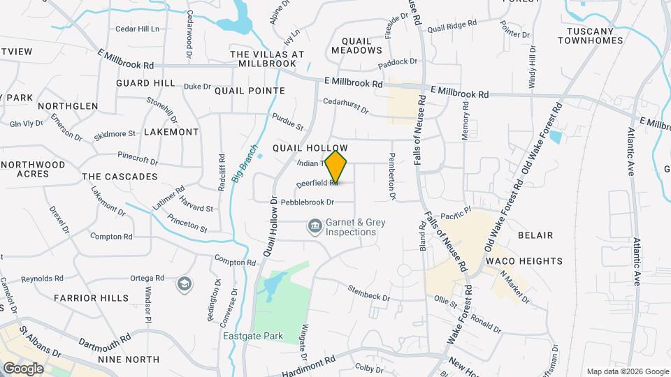 1008 Deerfield Rd Map and Location Details