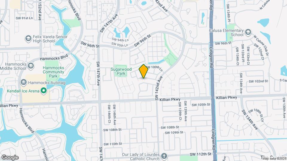 14333 SW 102nd St Map and Location Details