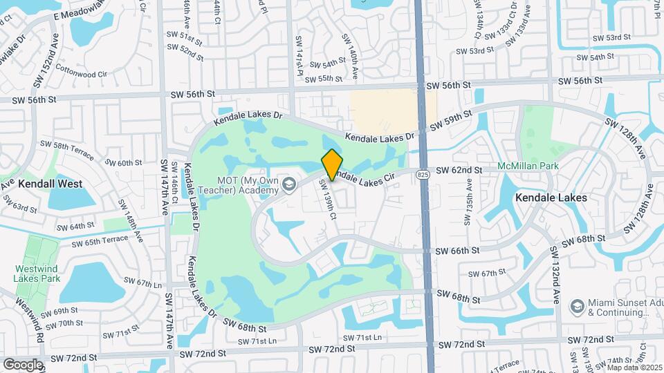 6263 SW 139th Ave Map and Location Details