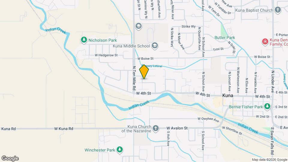 1502 W Ryegrass Ct Map and Location Details