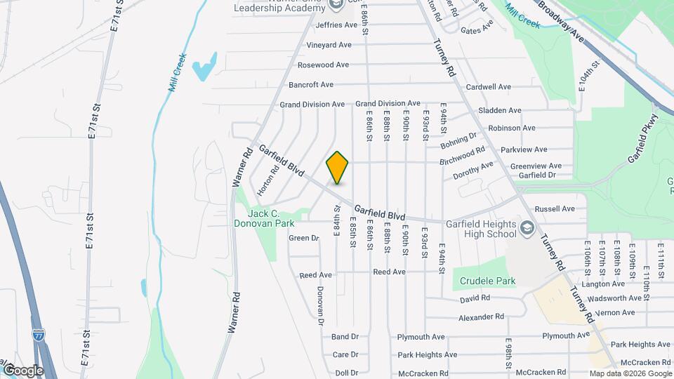 8329 Garfield Blvd Map and Location Details