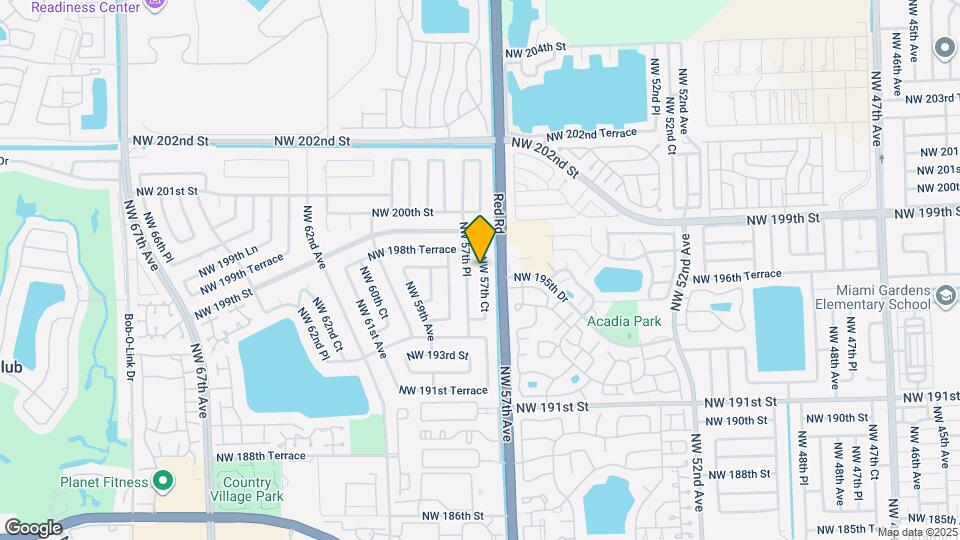 19720 NW 57th Ct Map and Location Details