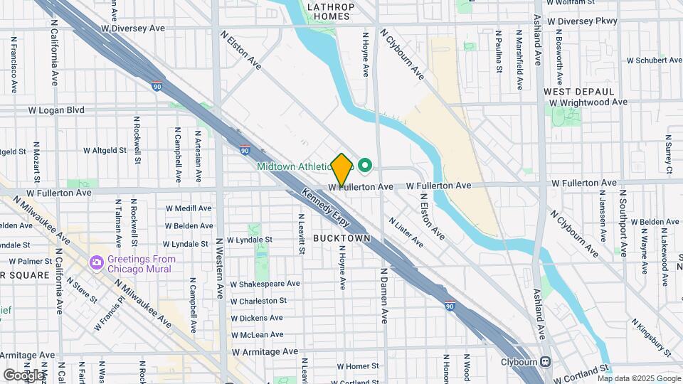 2053 W Fullerton Ave, Unit G09C Map and Location Details