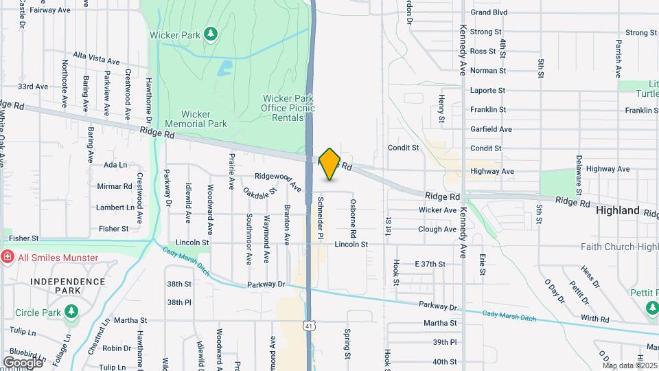 2431 Ridgewood St Map and Location Details