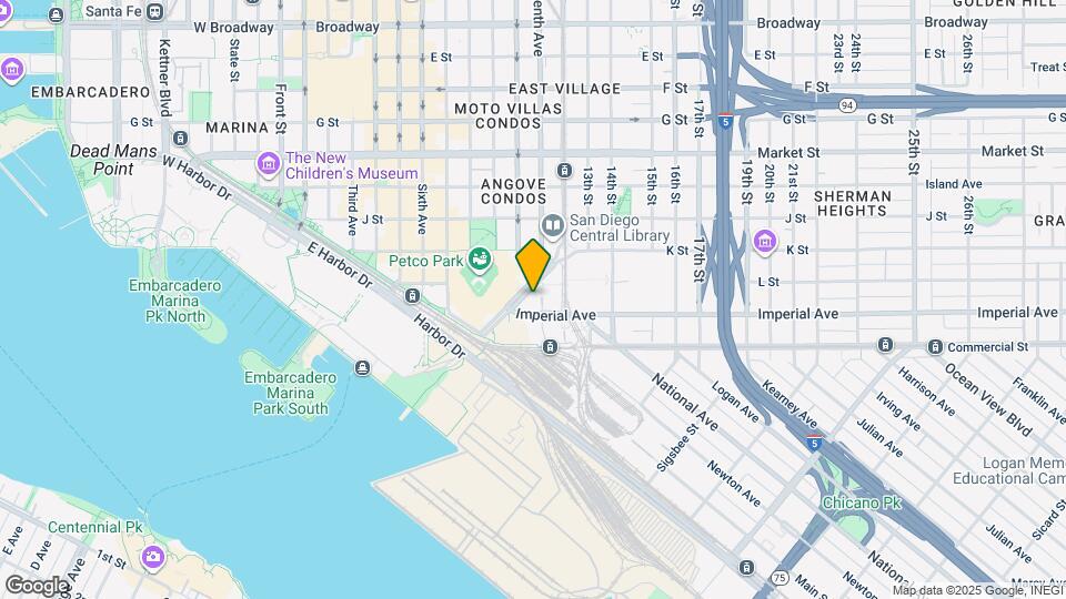 100 Park Plz, Unit 3401 Map and Location Details