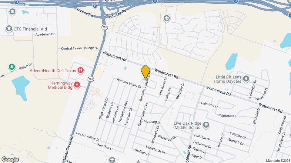 2303 Bachelor Button Blvd Map and Location Details