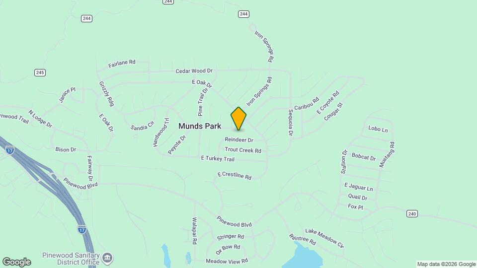 700 E Reindeer Dr Map and Location Details