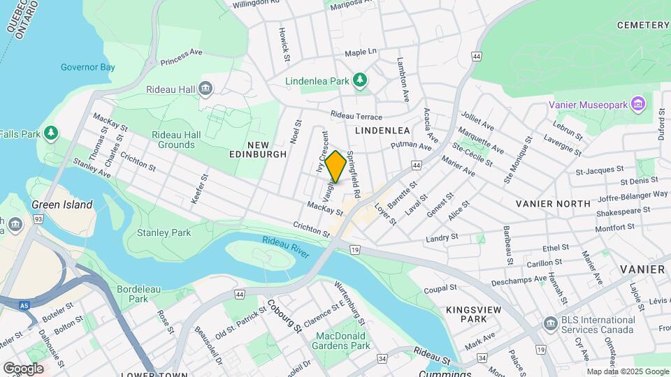 58 Vaughan St Map and Location Details