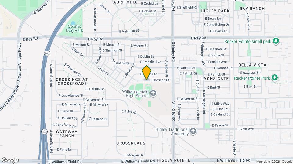 3031 E Harrison St Map and Location Details