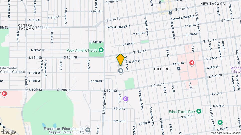 1541 S Ridgewood Ave Map and Location Details