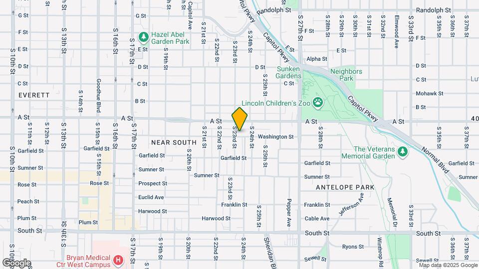 2312 Washington St Map and Location Details
