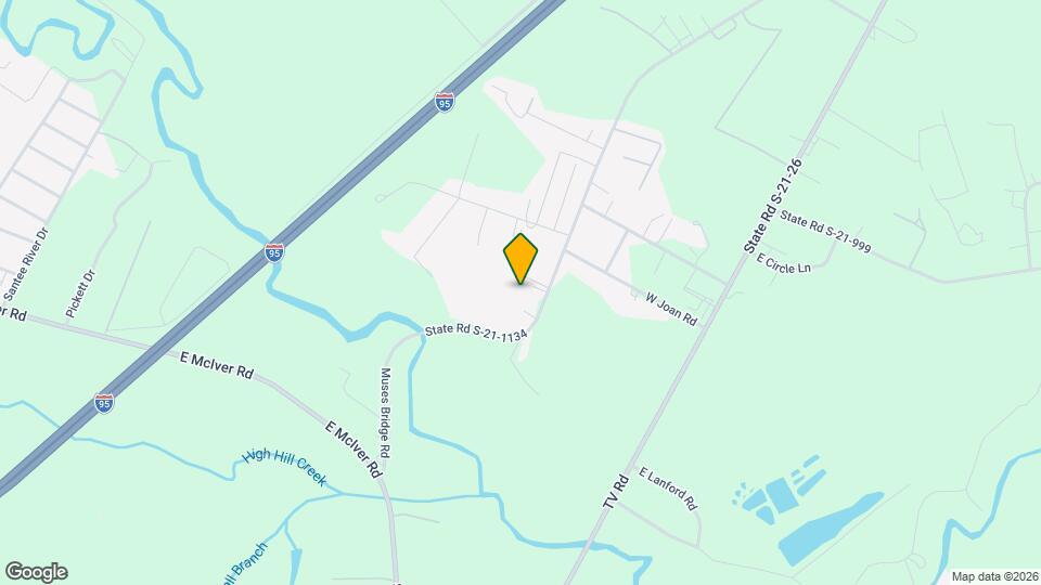 2623 W Black Creek Rd Map and Location Details