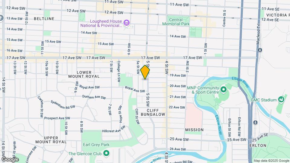 1917 5th St SW Map and Location Details