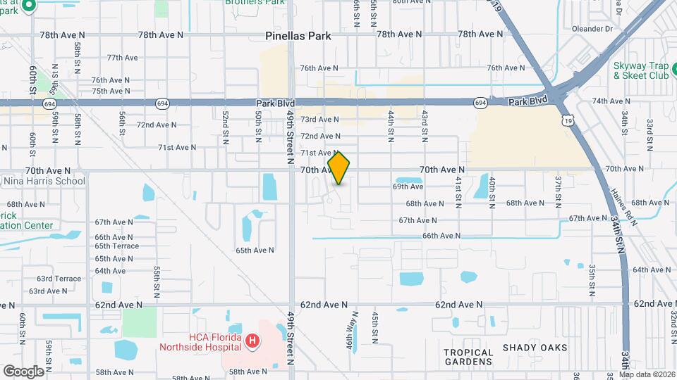 6853 46th Way N Map and Location Details