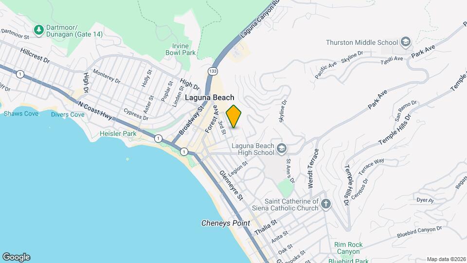 384 Loma Terrace Map and Location Details