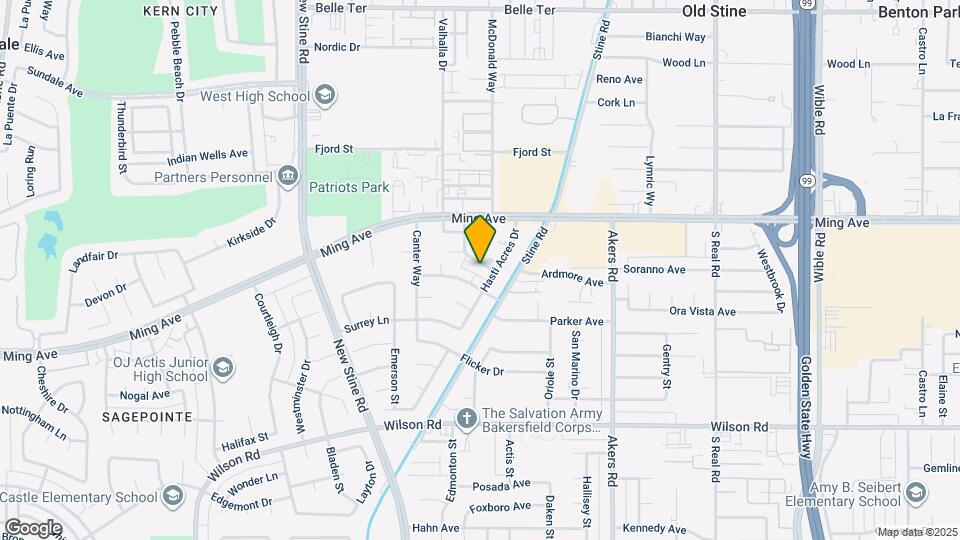 4705 Buckley Way Map and Location Details