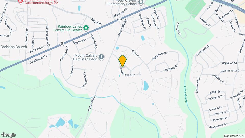 1256 Grovewood Dr Map and Location Details