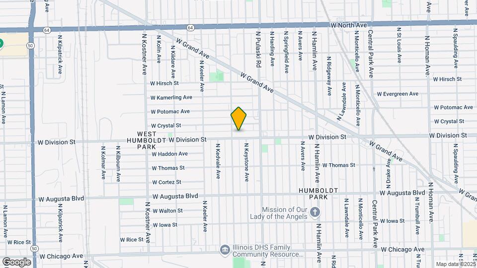 4046-4048 W Division St Mapa y Detalles de la Ubicación