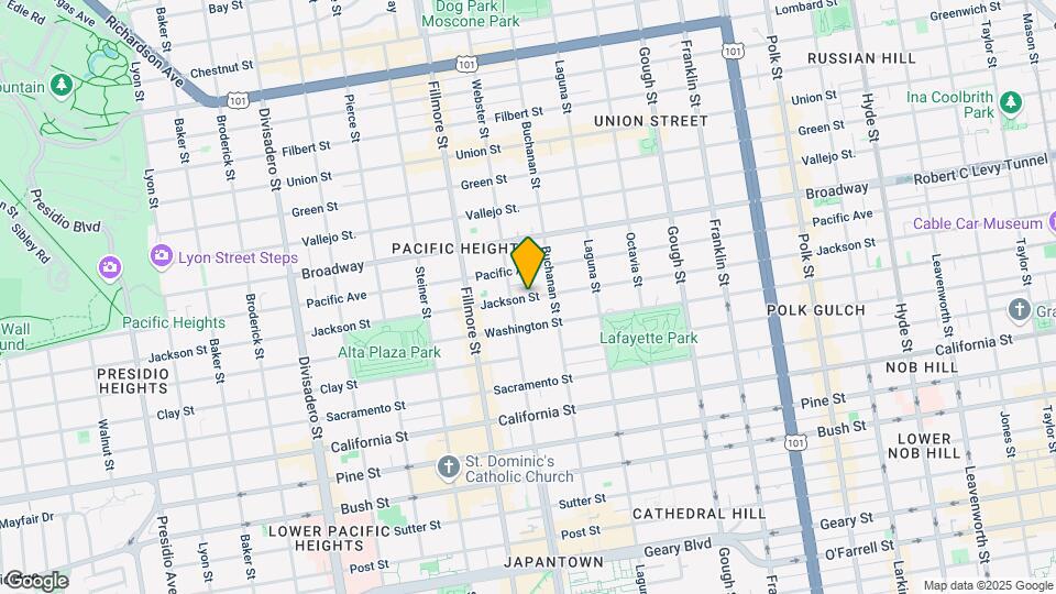 2260 Jackson St Map and Location Details