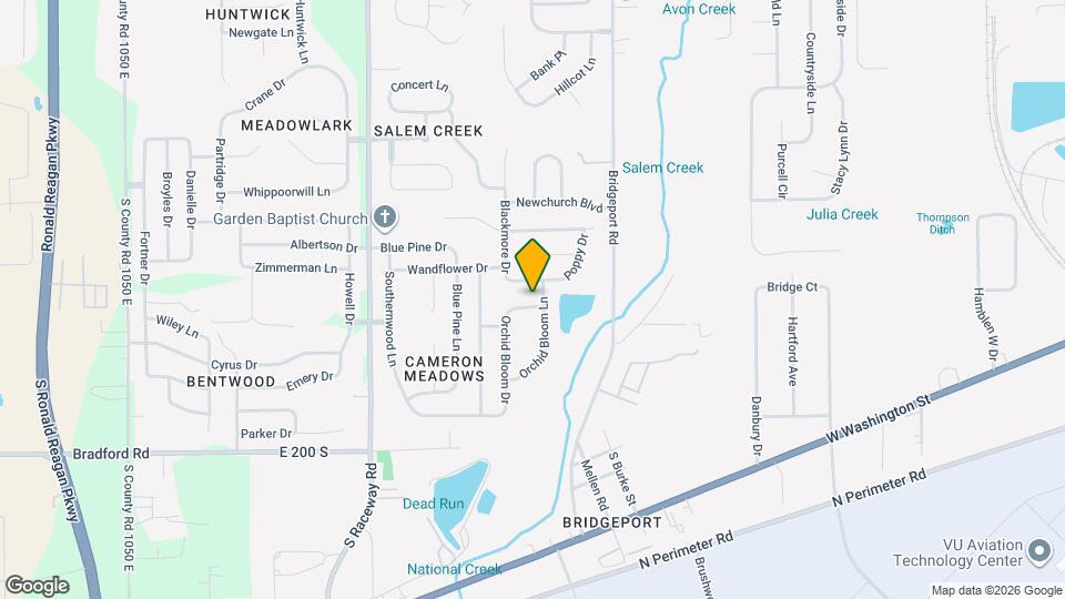 8930 Orchid Bloom Pl Map and Location Details