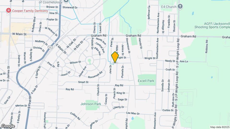 1022 Towering Oaks Dr Map and Location Details