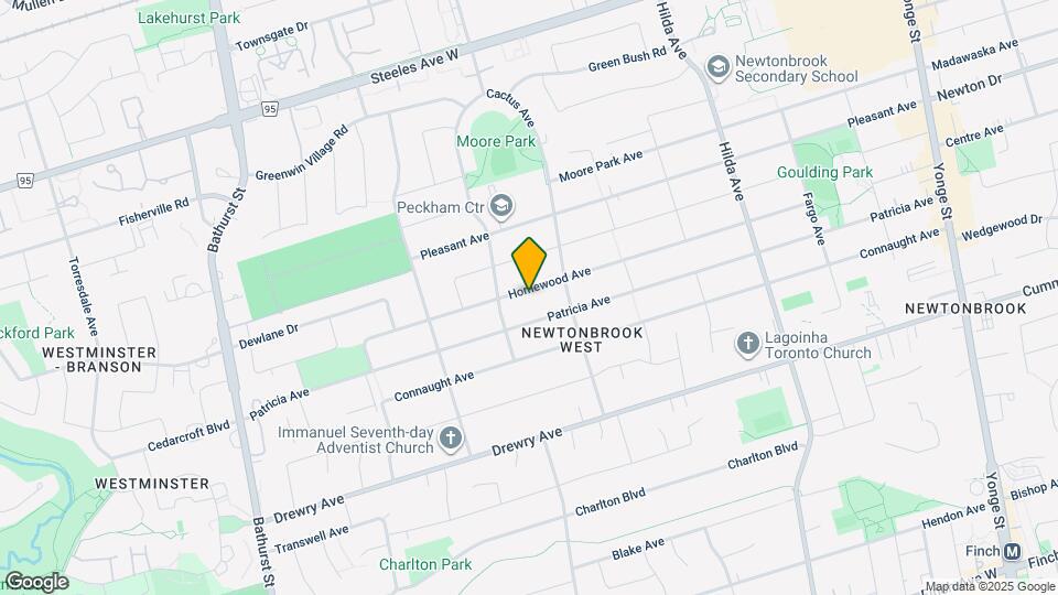 267 Homewood Ave Map and Location Details