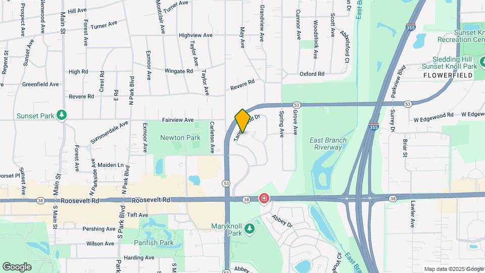 105 Tanglewood Dr Map and Location Details
