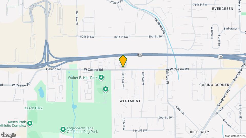 1001 W Casino Rd Mapa y Detalles de la Ubicación