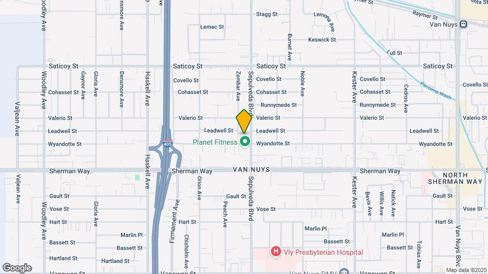 7317 Sepulveda Blvd Mapa y Detalles de la Ubicación