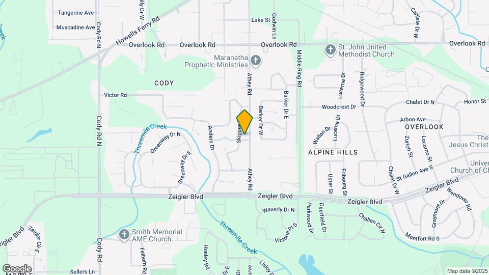 6552 Valdez Dr Map and Location Details