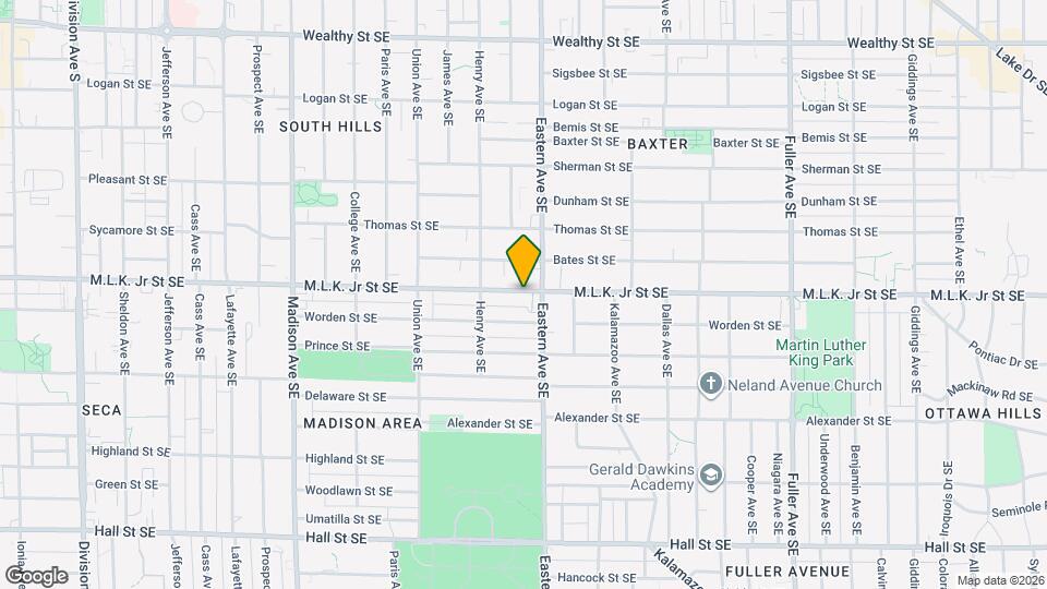 742 M.L.K. Jr St SE Mapa y Detalles de la Ubicación
