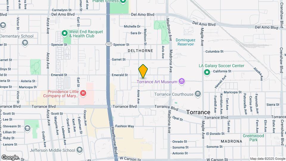 20810 Amie Ave Mapa y Detalles de la Ubicación
