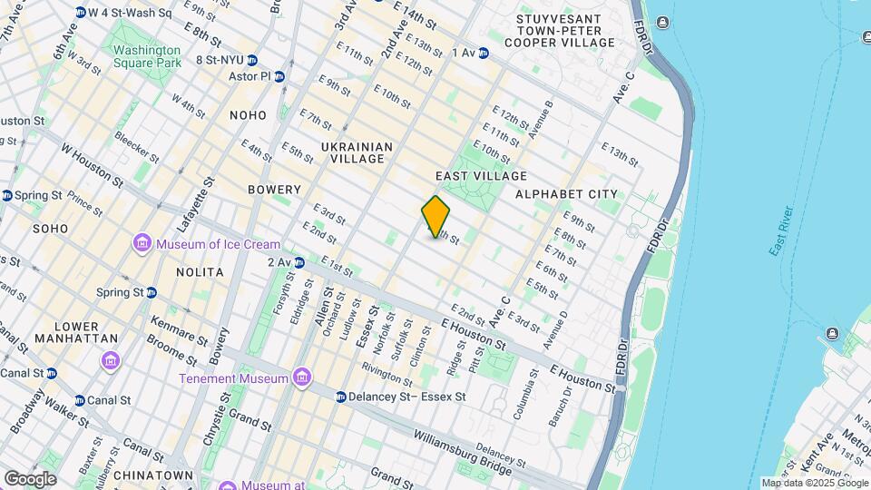 205 E 4th St Map and Location Details