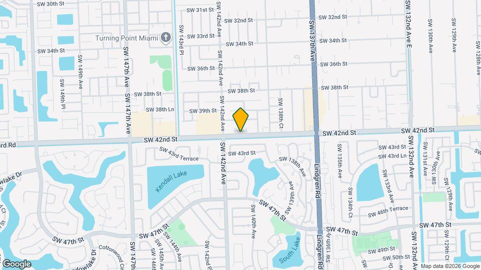 14035 SW 42nd St Map and Location Details