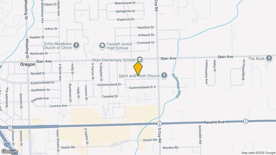 3249 N Eastmoreland Dr Map and Location Details