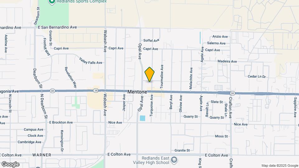 1321 Turquoise Ave Map and Location Details