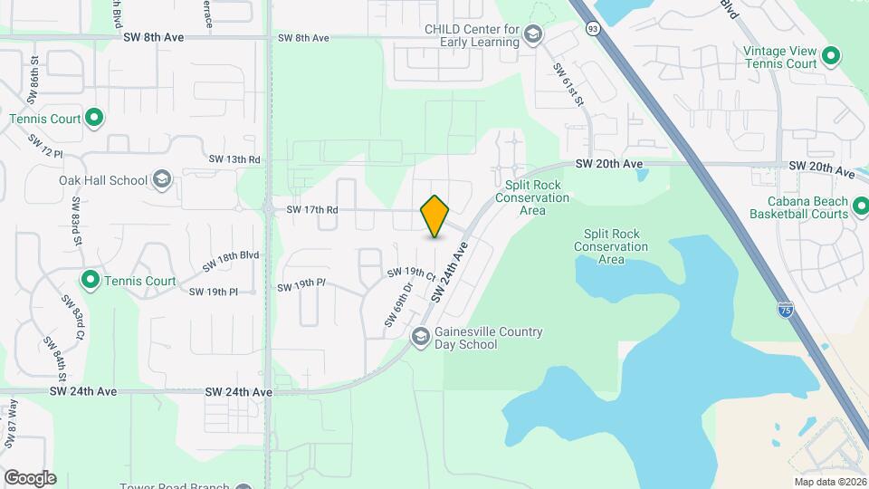 1712 SW 67th Terrace Map and Location Details