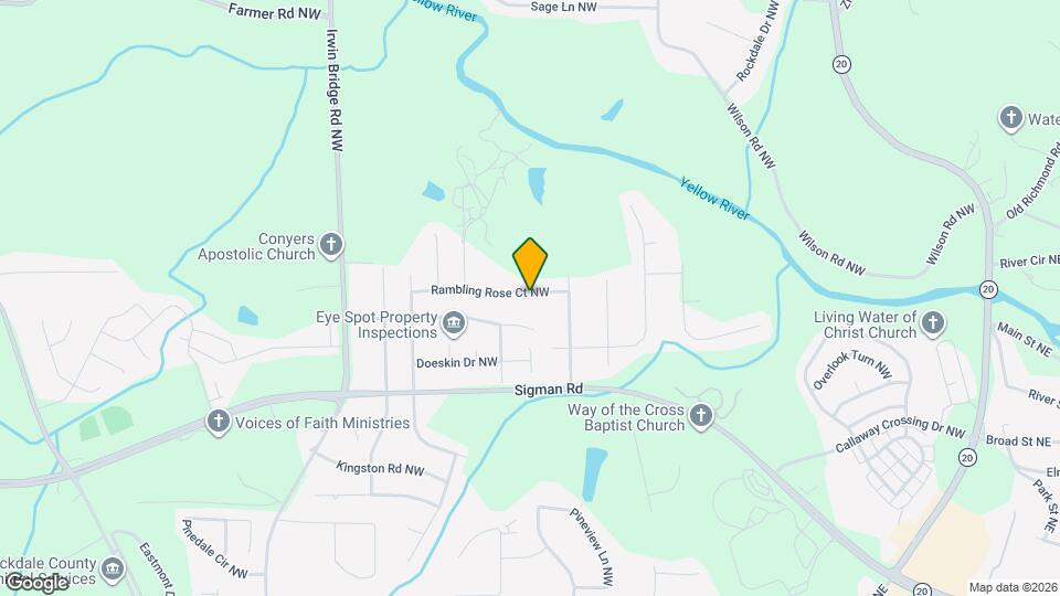 845 Rambling Rose Ct NW Mapa y Detalles de la Ubicación